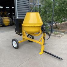 concrete pole concrete mixer machine with lift machine