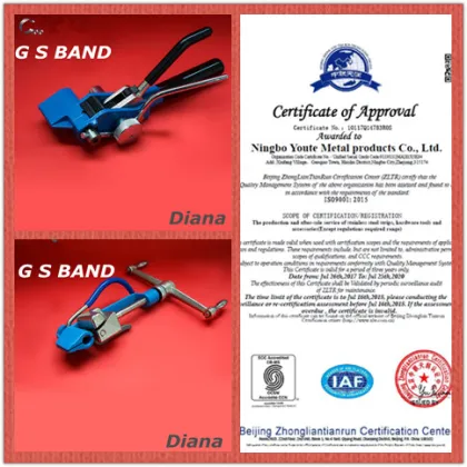 Manual Metal Strapping Construction Tools