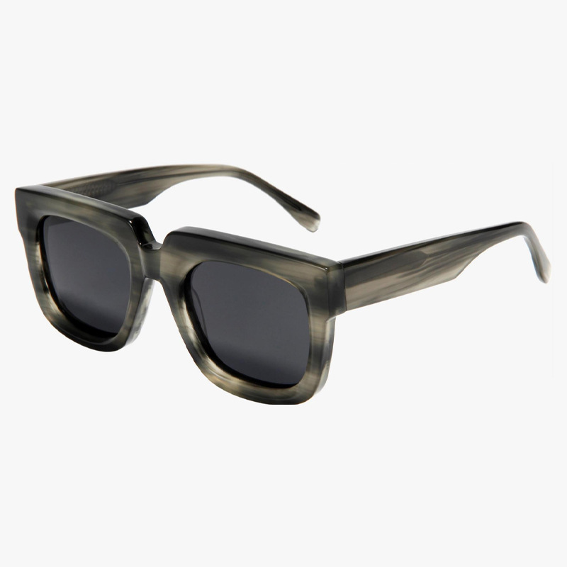 Fashion Round Acetate Sunglasses Frame