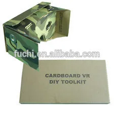 Cheap Army Camouflage Google Cardboard VR Cardboard Virtual 3D Glasses Of Phone Google Cardboard