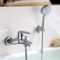 New style brass china sanitary ware shower faucet set wholesale bathtub mixer with shower head