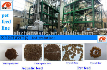 Fish feed mill plant