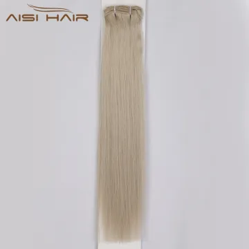 Aisi Hair 10A Brazilian Unprocessed Double Drawn Blonde Human Hair Bundles Double Weft Human Hair Extension For Women