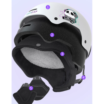 Ski Helmet Female Adult Children Double Snowboard Equipment