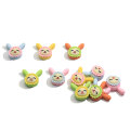 Lovely Rabbit Baby Resin Flatback Cabocons Kawaii Baby Bunny Figuren für Haarband Haarschleife Scrapbooking Dekor