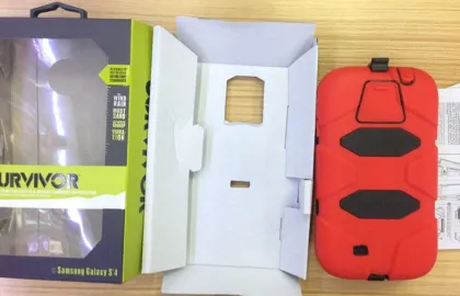 Protective Samsung Galaxy S4 Griffin Survivor Case With Belt Clip Shockproof