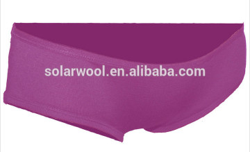Ladies superfine merino wool sexy briefs