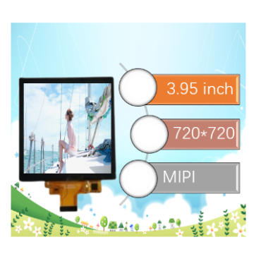 3.95 Inch TFT LCD 720x720 Display with MIPI Interface