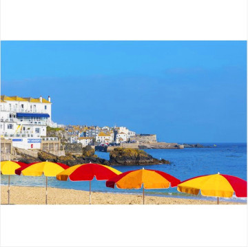 Beach Umbrella, Outdoor Umbrella, Rainbow Umbrella (SMD-STR198)