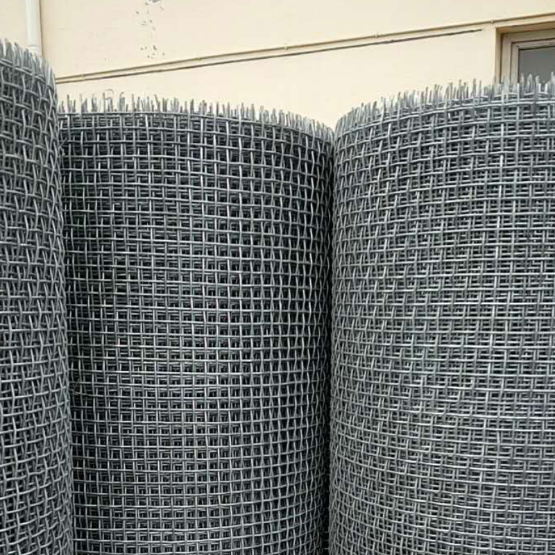 Quadratische Drahtgeflechtrollen für den Export - ANJIA Group square wire mesh stock rolls