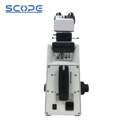 SMART-POL Binocular Trianocular Polarizing Microscope for Pol Media Analyzer and Polarizer Geology Research