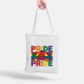 Eco-friendly Rainbow Themed Pride Day Tote Bag