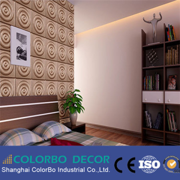 hotel decorative 3d leather wall panel