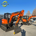 3.5 TON MINI HYDRAULIC EXCAVATOR WITH CABIN