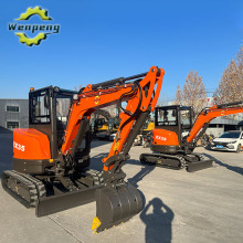 3.5 TON MINI HYDRAULIC EXCAVATOR WITH CABIN