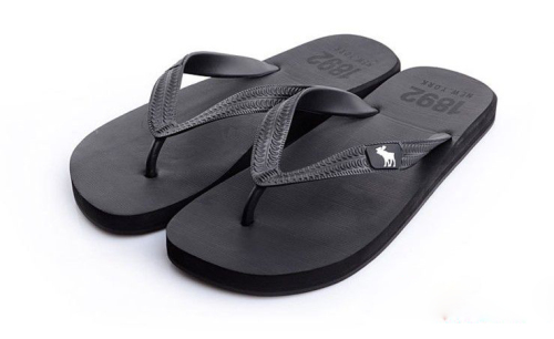 Logo Flip flop markalı Mens