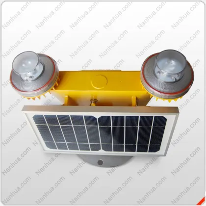NANHUA LT602U Dual solar powered aviation obstruction lights