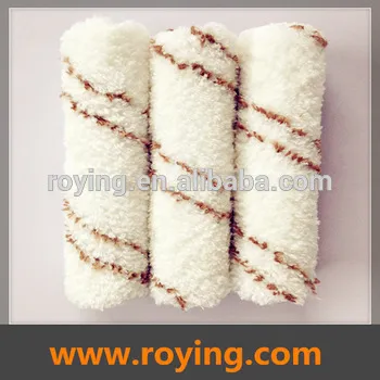 small cleaning brush paint brush roller with microfiber fiber