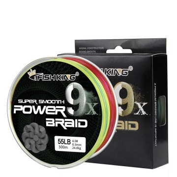 Angryfish 9x Strong Pe Braided Fishing Line - 100m hingga 500m
