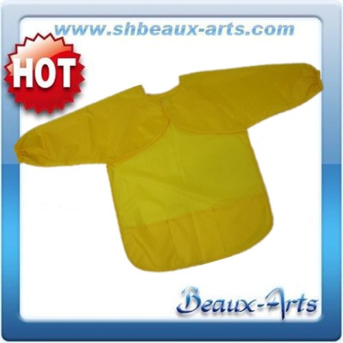 short and yellow childrens painting aprons