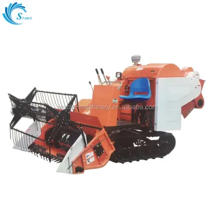 China Rice Farm Combine Harvester - Mini Agricultural Machinery