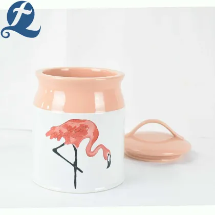 Amazon popular storage decal container ceramic canister