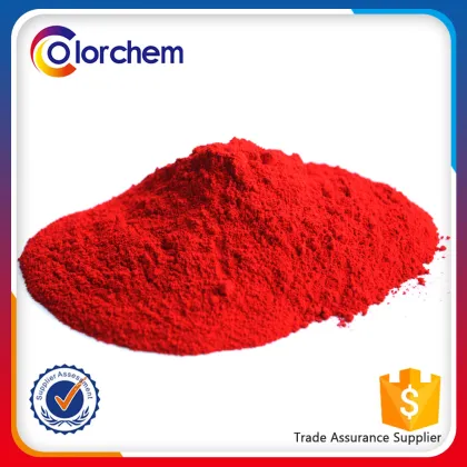 Pigment red 112 for latex paint