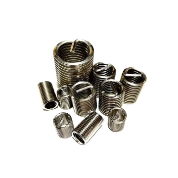 304 Stainless Steel Wire Thread Inserts Thread Repair Sleeve Metric Steel