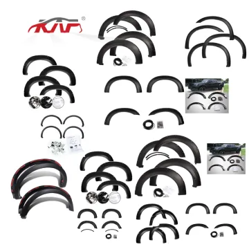 OE Factory Pocket Style PP Offroad Fender Flares for Ford F150 F250 F350 Ranger T6 1999-2018