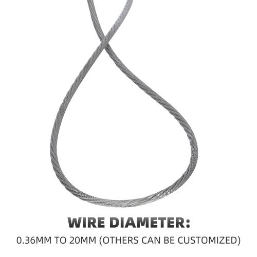 stainless steel wire rope jointless structure