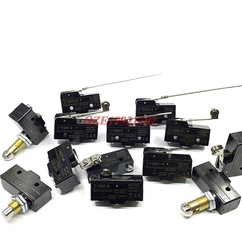 1PC Limit Switch Travel Switch Micro Switch Z-15 Series 250V/380V Z-15GW22-B GW2-B GD-B GQ-B GQ22-B 78B