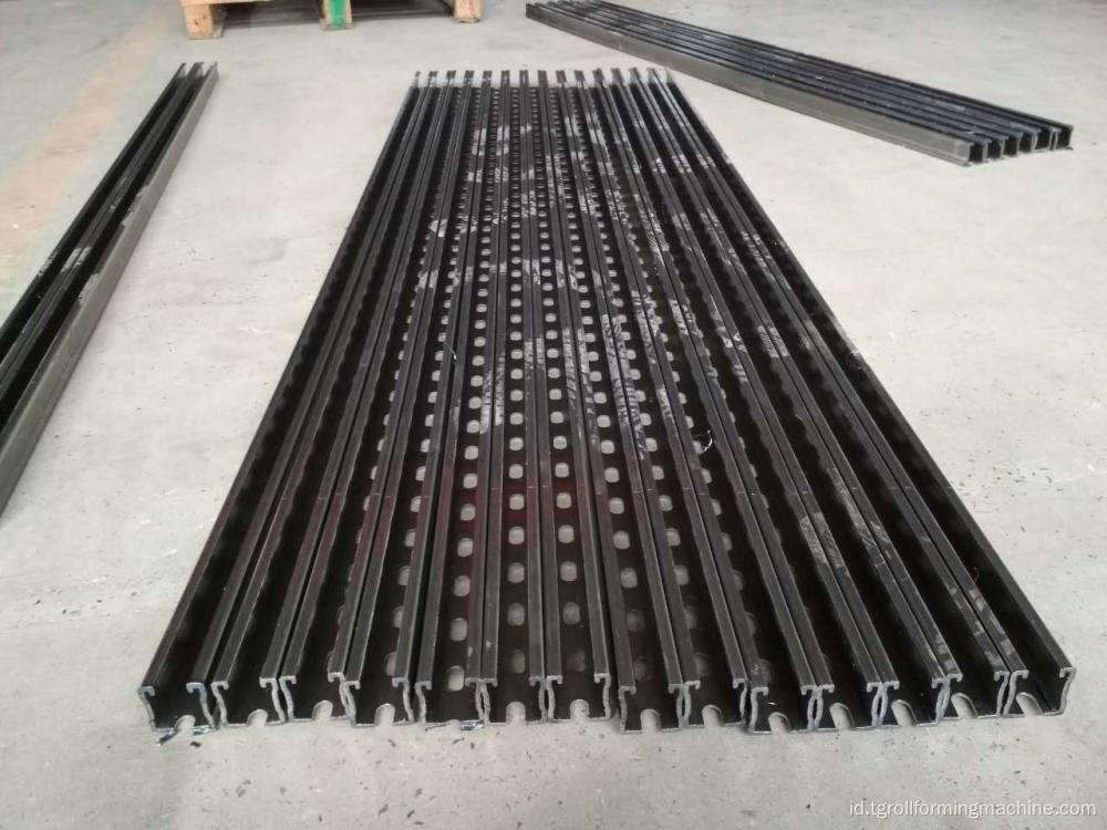 Metal Unistrut C Bagian Saluran Pembentukan Mesin