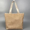 Burlap Hicep Jeute Tote сөмкесі