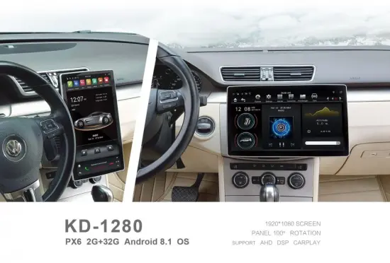 Tesla universal px6 android car multimedia player