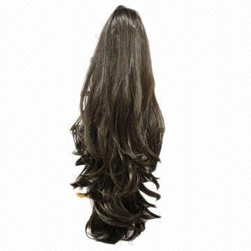 Clip-in hair extension, double use
