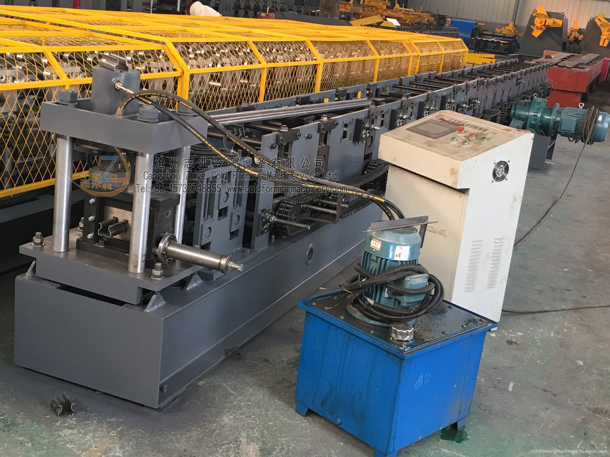 Metal Rack Upright Roll Forming Machine