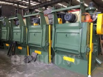 TUMBLE BELT SHOT BLASTING MACHINE