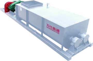 Wet mixing machine