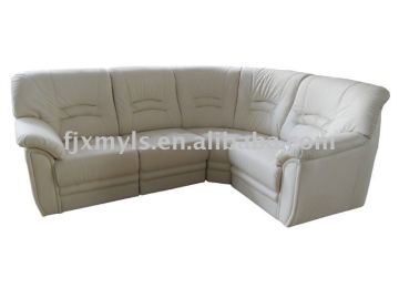 upholstered furniture leather sofa set