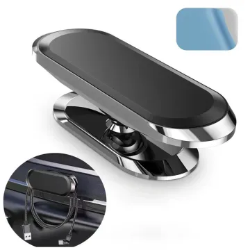Customized Logo Magnetic Car Phone Holder - L-Shaped Strong Metal Vent Mount