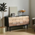 Functional Wooden Media Console