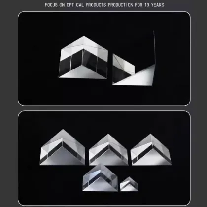 Custom Size N-BK7 H-K9L Right Angle Prisms in Stock - Manufacturer Factory