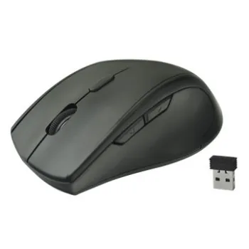 Wireless Mouse with 2.4GHz Frequency, 800 to 1,600DPI Hardware Resolution and Exquisite Design