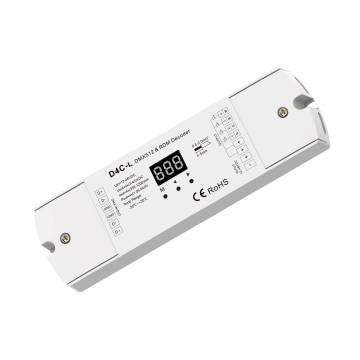 Skydance D4C-L 4 CH DMX512 RDM Controller for LED Strips
