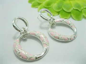 Promotional Round Earrings