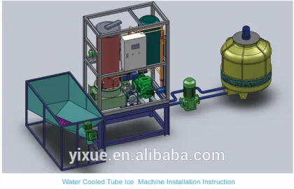 INDUSTRIAL TUBE ICE MAKING MACHINE/ICE TUBE MAKING MACHINE 1000KG