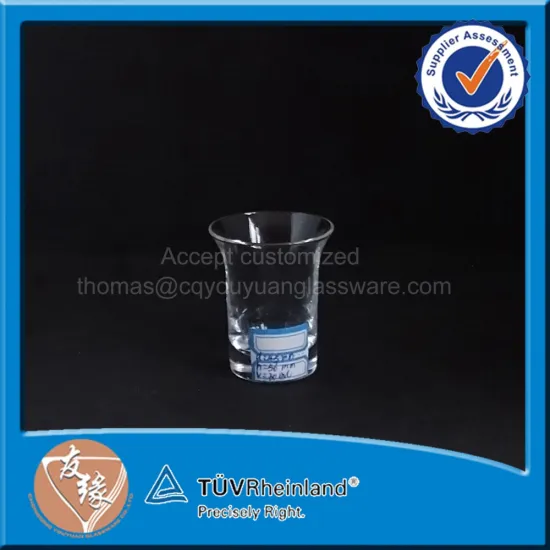 Clear Round 1 oz Shot Glass