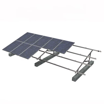 Flexible and Adjustable Carbon Steel Ground Mounting System for Quick Installation