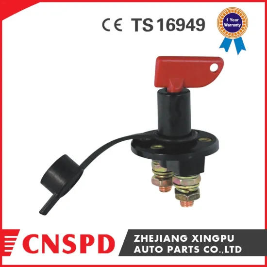 12v 24v battery disconnect switch with 4 holes, universal type master switch