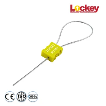 Car Seal Lockout ABS body with steel cable